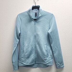 Adidas Golf Ribbed Jacket - Hazy Green